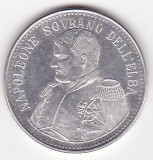 Medalie argint Napoleone Sovrano dell&#039;Elba 1814-1815 Ubicumque Felix ND(1970), Europa