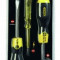 Stanley 0-65-012 Set 3 surubelnite CushionGrip: Tester de tensiune, Dreapta 3x65mm, 5x100mm, Phillips PH2x100mm - 3253560650124