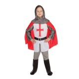 Costum cavaler templier KidMania&reg; pentru baieti 128-140 cm 8-10 ani