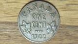 Cumpara ieftin Canada - piesa rara pt cunoscatori - 1 cent 1922 - George V - stare f buna !, America de Nord