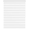 Jaluzea tip zebra, 120 x 175 cm, alb