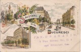 Carte postala circulata in anul 1899 Bucuresti