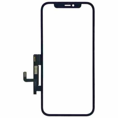 Touchscreen iPhone 12, 12 Pro, Negru foto