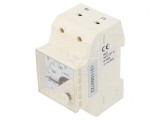 Voltmetru DIN True RMS 0-500V 40-72Hz