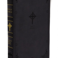 Nabre, New American Bible, Revised Edition, Catholic Bible, Large Print Edition, Leathersoft, Black, Comfort Print: Holy Bible