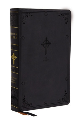 Nabre, New American Bible, Revised Edition, Catholic Bible, Large Print Edition, Leathersoft, Black, Comfort Print: Holy Bible foto