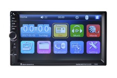 Player auto multimedia Mp5 7060B display touch screen 7&amp;quot;/Bluetooth/USB/AUX/Card SD/Radio FM foto