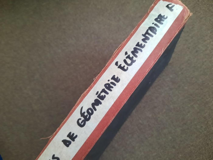 &Eacute;douard A. Fou&euml;t, Le&ccedil;ons de G&eacute;om&eacute;trie &Eacute;l&eacute;mentaire 1924