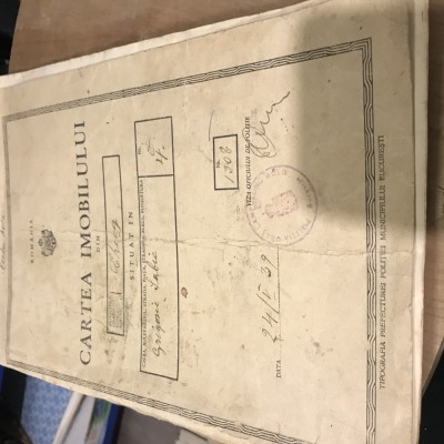 OBCT1 Campulung act cartea Imobilului dosar foto