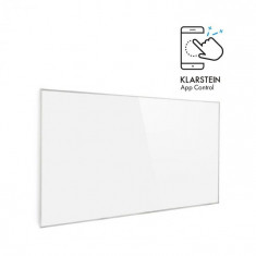 Klarstein Wonderwall 600 Smart, incalzitor pe infraro?u, 60 x 100 cm, 600 W, cronometru saptamanal, IP24, alb foto