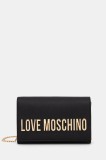 Love Moschino poșetă culoarea negru, JC4103PP1NKD0000