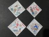 Monaco 1980 &ndash; Jocurile Olimpice Moscova, serie completă MNH (4 timbre) A40