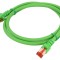 Cablu Patch cord S/FTP Cat6 Verde 1m