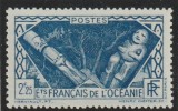 French Oceania (Oceania franceza) - Zeitati indigene (Idoli populari), dantelat, MNH, Mi.120