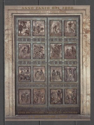 Vatican.1999 Anul Sfant:Poarta Sf.Petru-coala mica SV.639 foto
