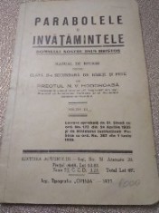 B. Manual De Religie 1937