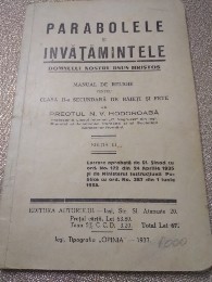 B. Manual De Religie 1937 foto