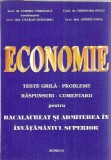 Economie - Teste grila, probleme - Christina Suciu, Cornel Tarhoaca