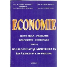 Economie - Teste grila, probleme - Christina Suciu, Cornel Tarhoaca