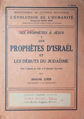 DES PROPHETES A JESUS * LES PROPHETES D \&amp;#039; ISRAEL ET LES DEBUTS DU JUDAISME foto