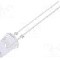 Dioda LED 5mm, galbena, convex, 1.8...2.6V, OPTOSUPPLY - OSY5PA5C31C