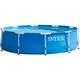Piscina rotunda Intex cu cadru metalic, 305 x 76 cm, 4678 litri