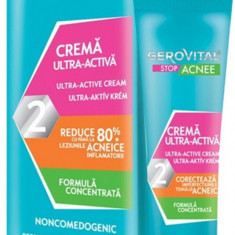 Crema ultra activa 2 Stop Acnee, 15ml, Gerovital
