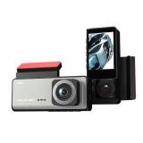 Camera auto dvr, 1080P, HD, unghi 170 grade, fata-spate, marsarier, de parbriz,