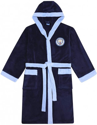 Manchester City halat de baie pentru bărbați navy - XL foto