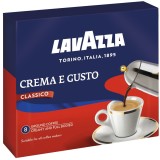 Cafea macinata Lavazza Crema Gusto, 2x250 g