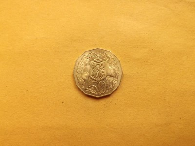 Australia 50 Centi / Cents 1971 foto
