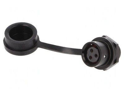 Soclu SA12 mamă PIN 3 IP67 13A 250V 2mm2 -40&amp;divide;85&amp;deg;C foto