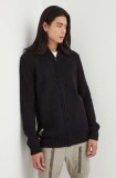 G-Star cardigan bărbați, culoarea negru
