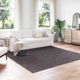 vidaXL Covoare de zonă Pătrat HUARTE Antracit 240 x 240 cm Poliester 42022787