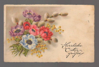 CPIB 20867 - CARTE POSTALA, FELICITARE - BUCHET DE FLORI foto