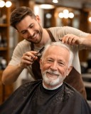 Frizer mobil sector 5 4 6 Tuns la domiciliu Tund la tine acasa Frizerie Hairstyle Haircut pentru barbati femei persoane bolnave nedeplasabile