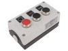 Casetă de comandă 3 butoane IP67 metalică