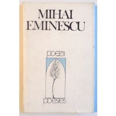 POEZII de MIHAI EMINESCU , EDITIE BILINGVA , 1987