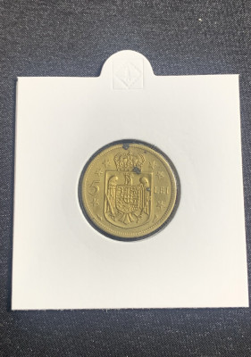 Moneda 5 lei 1930 monetăria Paris foto
