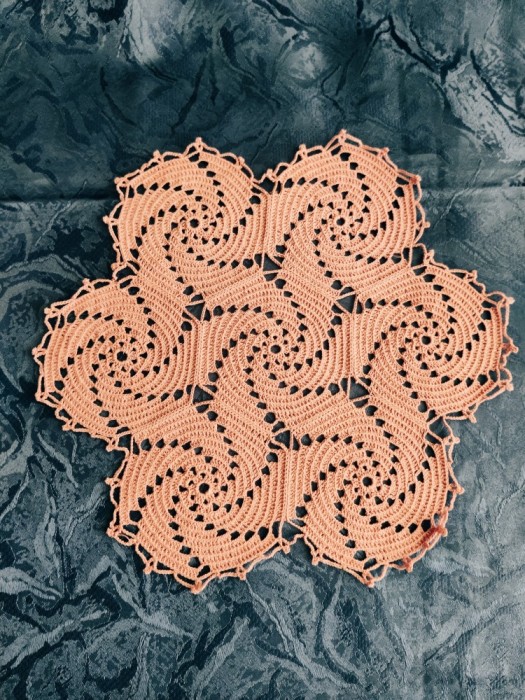 Mileu croșetat manual