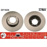 Set disc frana Ldv 400 Box 11.86-12.96, 400 Bus 04.89-03.96, 400 Bus 11.95-10.98, 400 Platform / Chassis 11.86-10.96, 400 Platform / Chassis 11.95-10, Trw