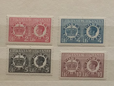 Romania 1947 - Porto Duble Mihai Si Coroana Serie Completa MNH foto