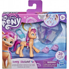 Figurina Ponei Crystal Adventure Sunny Starscout, 7 cm, 7 accesorii, 5 ani+ foto