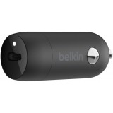 Incarcator Auto Belkin BoostCharge, 30W, 3A, 1 x USB-C, Negru CCA004btBK