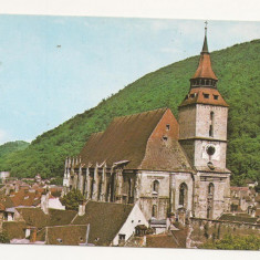 Carte Postala veche Romania - Brasov, Biserica Neagra, necirculata