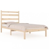 Cumpara ieftin Cadru de pat, 90x200 cm, lemn masiv de pin