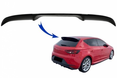 Eleron Luneta compatibil cu Seat Leon 5F Mk3 5 Usi Hatchback 2012-2019 Negru Lucios RSSTL5F foto