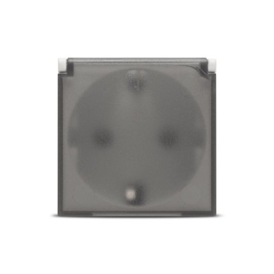 Moda Voice, priza Schuko capac protectie copii 2M, alb mat, Elbi foto