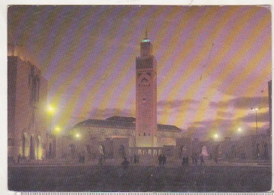 bnk cp Maroc - Casablanca - Marea moschee Hasan II - necirculata foto