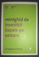 Christopher H. Browne - Minighid de investitii bazate pe valoare